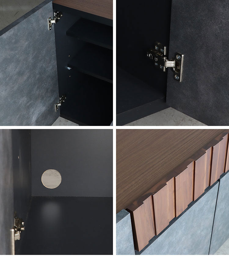 サイドボード クリート 150cm ベージュ収納家具 アカシア集成材 ウレタン塗装 木脚サイドボード ラバーウッド無垢 強化紙化粧板 F☆☆☆☆家具 日本製サイドボード おしゃれ収納家具(代引不可)