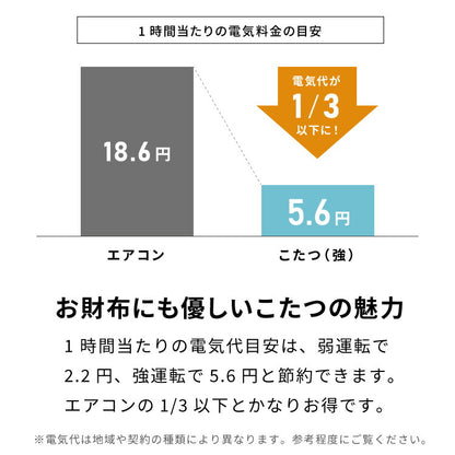 こたつ2点セット こたつテーブル こたつ布団 長方形 幅105cm 高さ調節可能 節電 省エネ こたつテーブル ローテーブル インテリア 食卓 座卓 北欧 インテリア リビング ダイニング(代引不可)