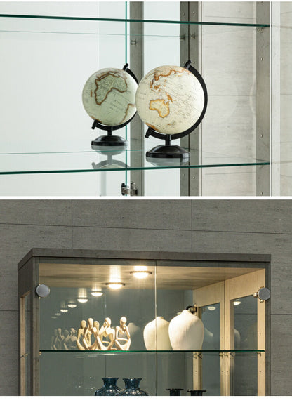 コレクションケース単品 160 幅80×奥行45×高さ160cm ハイタイプ コレクションラック ガラスケース 開梱設置無料 鍵付 鏡付き コレクションボード ハイタイプ フィギュア ケース 棚 ディスプレイ(代引不可)