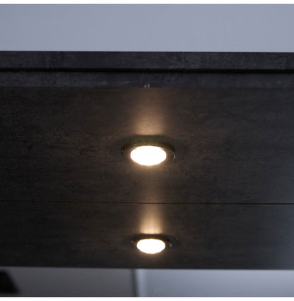 ※オプション maki80 コレクションケース専用 丸型LEDダウンライト 丸型 LEDライト コレクションラック専用 フィギュア ケース 棚 ディスプレイ(代引不可)