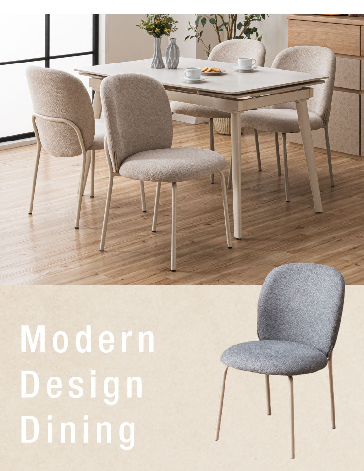 ダイニングセット 7点セット セラミック 両側伸長式ダイニングテーブル