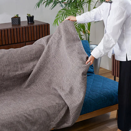 ※オプション [Dorothy II ソファーベッド 幅180cm専用] らくらく替えカバー カバー単品 洗える 取り付け簡単 ライトグレー ブルー ソファベッド ソファーカバー ソファカバードロシー2専用(代引不可)
