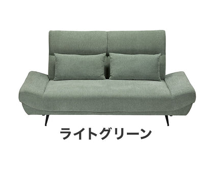 ソファー 3人掛け ハイバック 幅195cm 開梱設置無料 クッション2個付き ファブリック Sバネ ウレタン 3人掛けソファ 三人掛け ローソファー 北欧 おしゃれ モダン グレー ベージュ ブルー グリーン(代引不可)